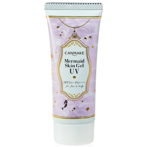 Canmake - Mermaid Skin Gel UV SPF50+ PA++++, 03 Pure Purple 40g.