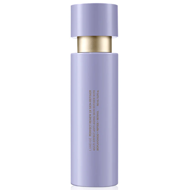 Laneige - Perfect Renew 3X Skin Refiner Anti-Aging with Bioflavonoid, Peptide and Retinol 150ml.