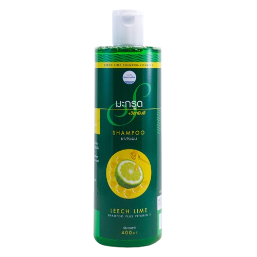 Kongkaherb - Kaffir Lime Shampoo + Conditioner with Vitamin E, each 400ml.