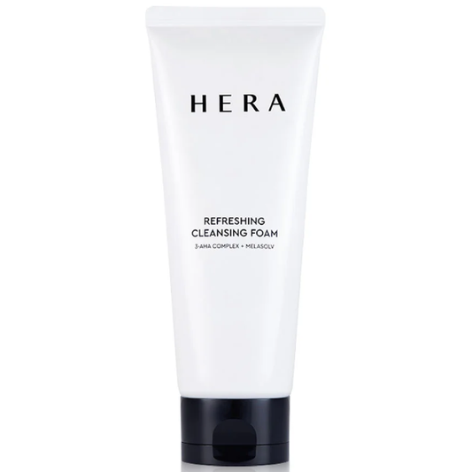 HERA - Refreshing Cleansing Foam with 3-AHA Complex + Melasolv 160g.