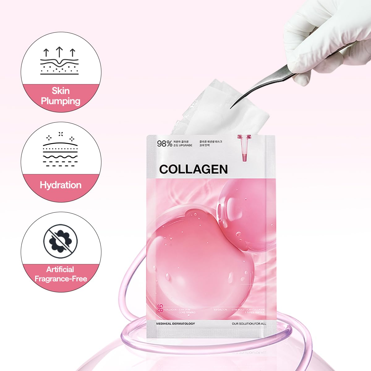 Mediheal - Collagen Essential Mask Core Firming 24ml. (Pack of 3)