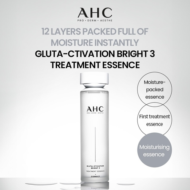 AHC - Gluta-Ctivation Bright 3 Treatment Essence 130ml.