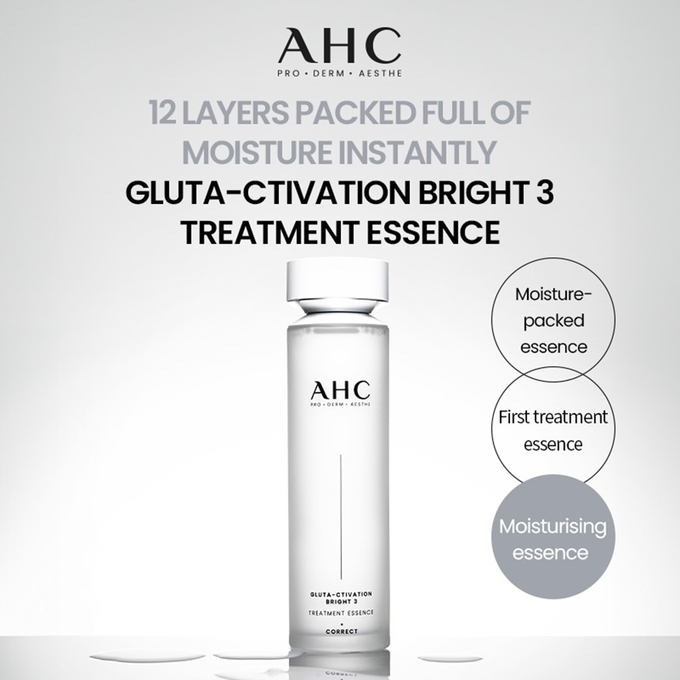 AHC - Gluta-Ctivation Bright 3 Treatment Essence 130ml.