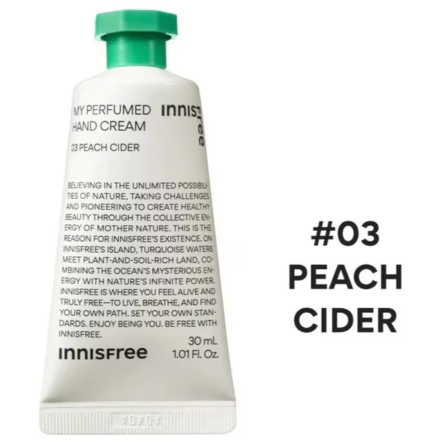 Innisfree - My Perfumed Hand Cream #03 Peach Cider 30ml.