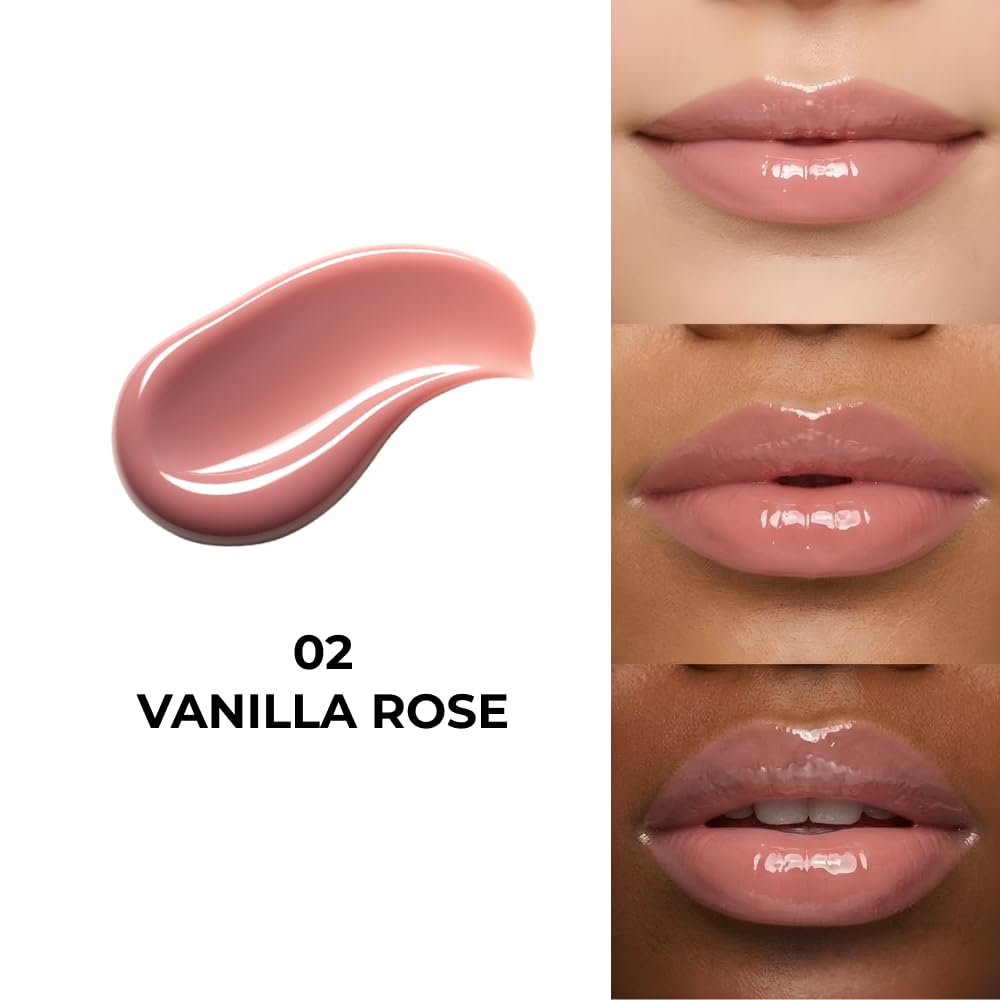 Alternative Stereo - Lip Potion Caramel Glaze #02 Vanilla Rose 8ml.