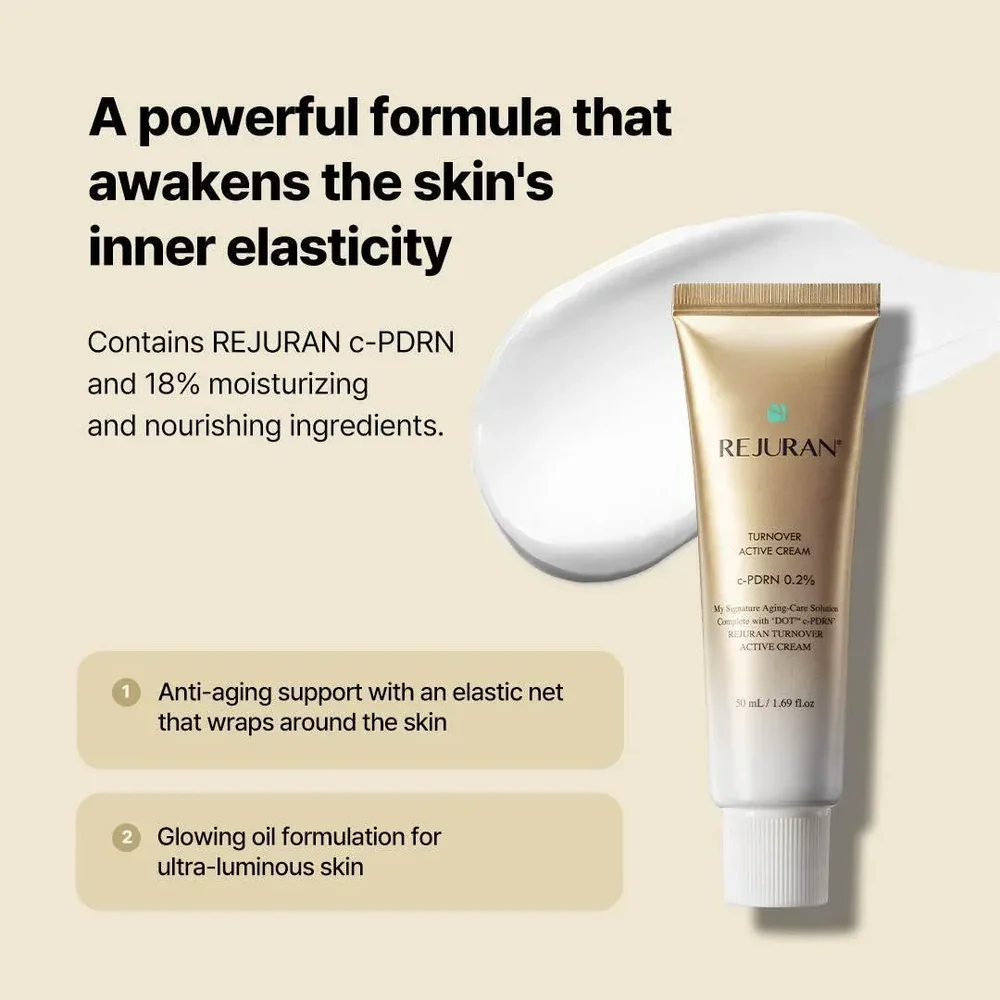 REJURAN - Turnover Active Cream c-PDRN 0.2% 50ml.