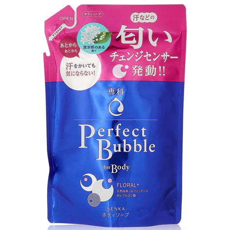 Senka - Perfect Bubble For Body Floral+ Refill 350ml.