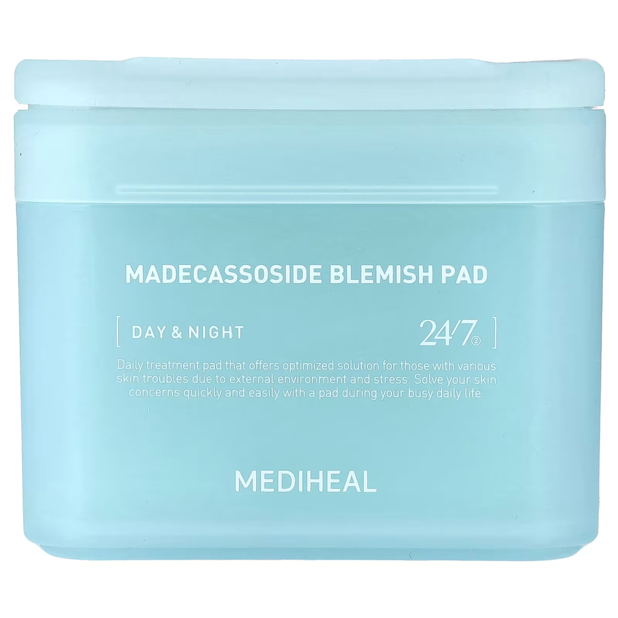 Mediheal - Bundle: 1x Mediheal Madecassoside Blemish Pad 170ml. (100 Pads) + 1x Mediheal Madecassoside Blemish Repair Serum 40ml.