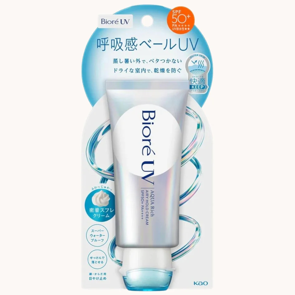 Biore - UV Aqua Rich Airy Hold Cream SPF50+ PA++++ 70g.