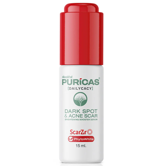 Puricas - Dark Spot & Acne Scar Brightening Booster Serum 15ml.