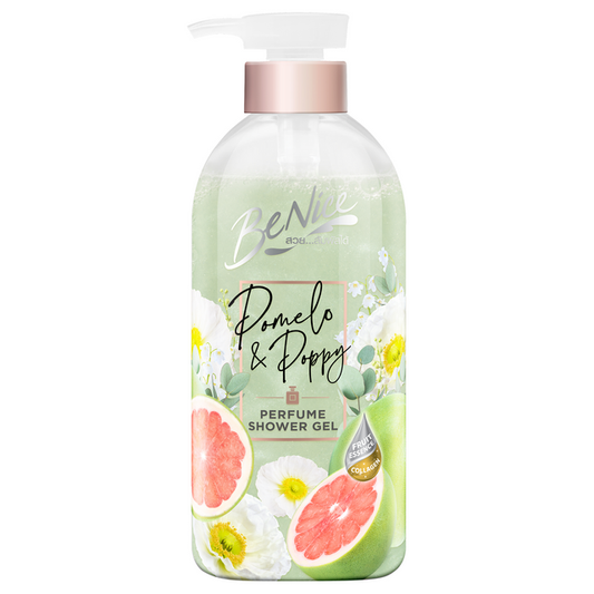 BeNice - Gel Pomelo & Poppy Perfume Shower 450ml.