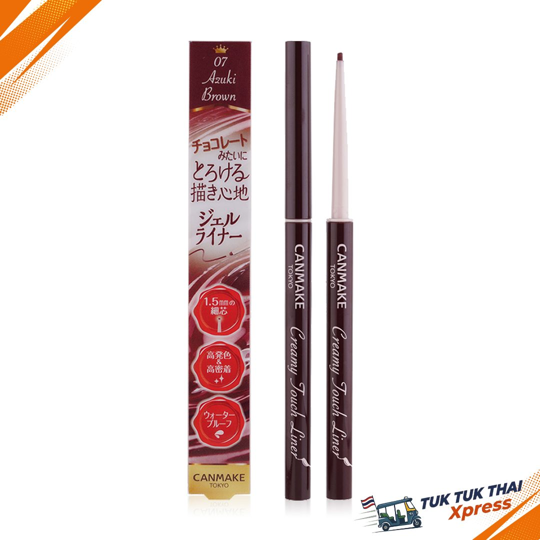 Canmake - Creamy Touch Liner #07 Azuki Brown 0.10g.