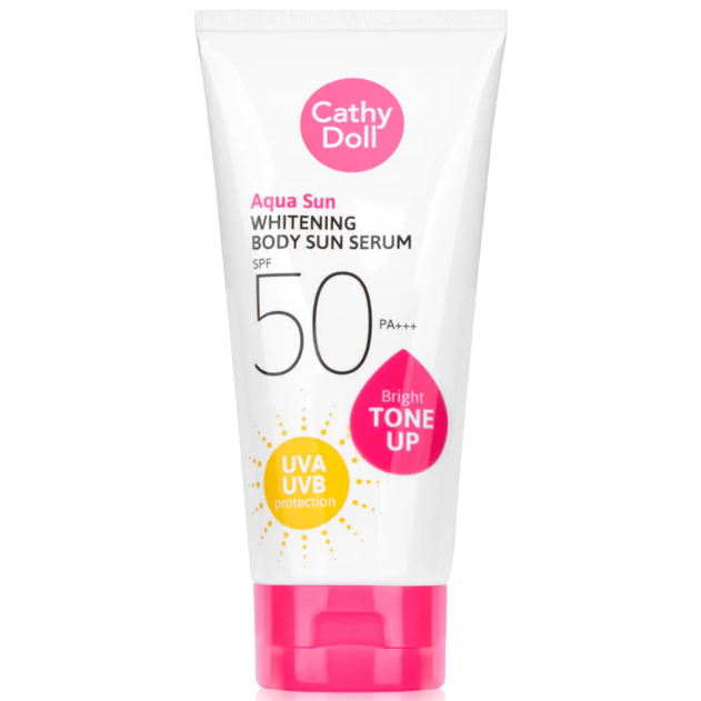 Cathy Doll - Aqua Sun Whitening Body Sun Serum SPF50/PA+++ 138ml.