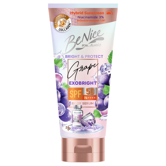 BeNice - Bright & Protect Grape Exo Bright Body Serum 150ml.