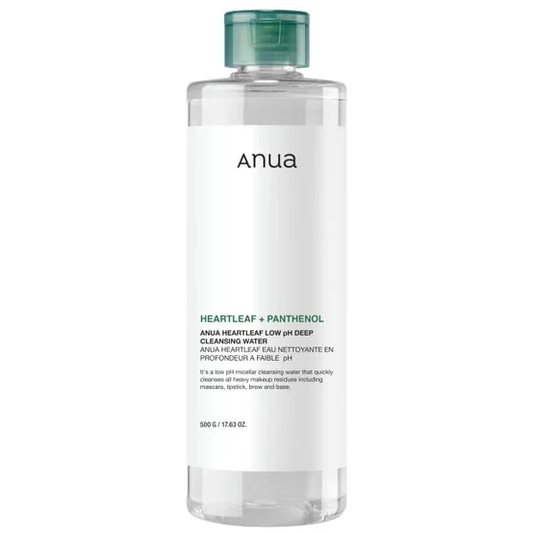 Anua - Heartleaf Low pH Deep Cleansing Water 500ml.