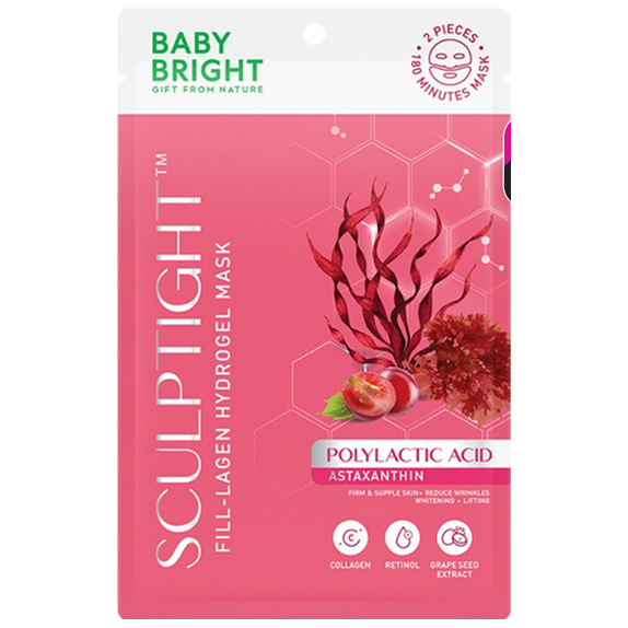Baby Bright - Sculptight Fill-lagen Hydrogel Mask 20g. (Pack of 3)