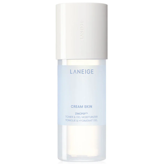 Laneige - Cream Skin Zincpep Toner & Gel Moisturizer, Tonique & Hydratant Gel 170ml.