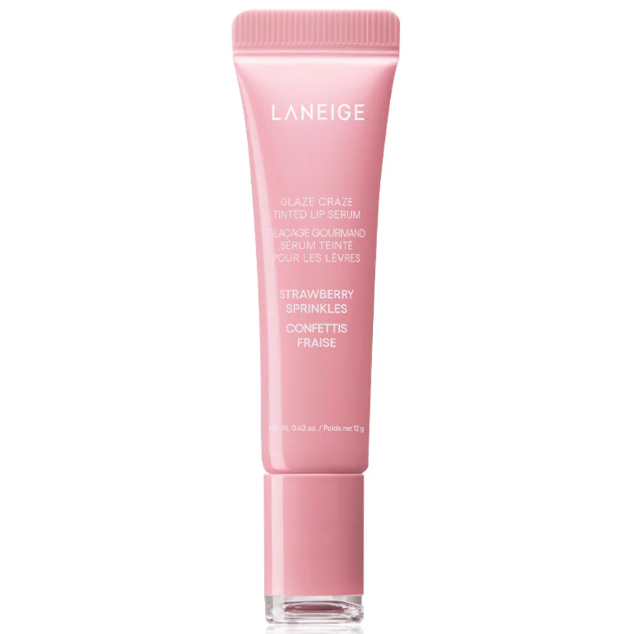 Laneige - Glaze Craze Tinted Lip Serum #Strawberry Sprinkles 12g.