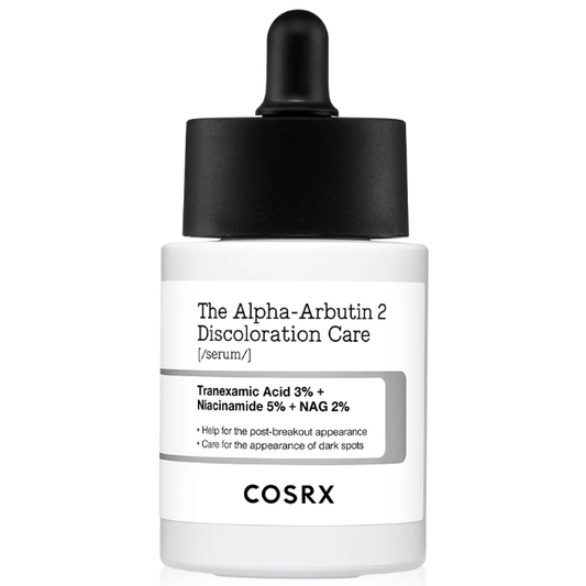 COSRX - The Alpha-Arbutin 2 Discoloration Care Serum with Tranexamic Acid 3% + Niacinamide 5% + NAG 2% 50g.