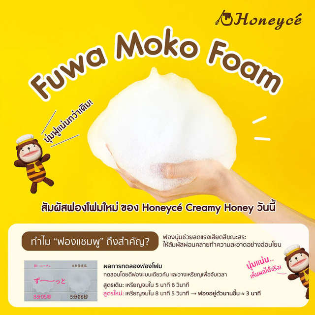 Honeyce - Creamy Honey Shampoo Refill 400ml.