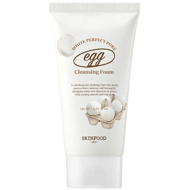 Skinfood - Egg White Perfect Pore Cleansing Foam 150ml.
