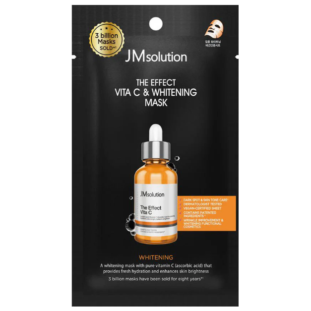 JM Solution - The Effect Vita C & Whitening Mask 24ml. (Pack of 3)