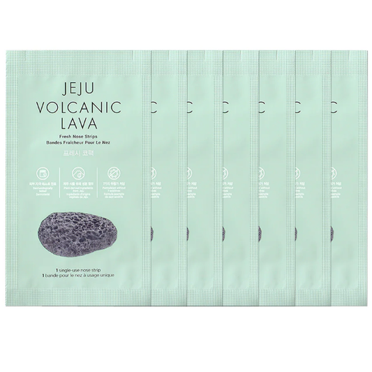 The Face Shop - Jeju Volcanic Lava Fresh Nose Strips (1 Box - 7 pieces)