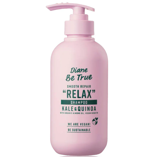 Moist Diane - Diane Be True Smooth Repair Relax Shampoo with Kale & Quinoa 400ml.