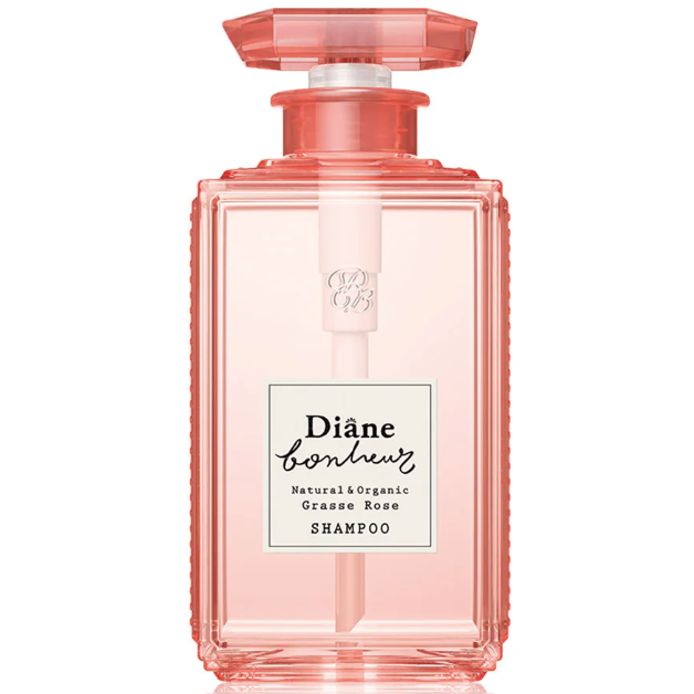 Moist Diane - Bonheur Natural & Organic Grasse Rose Shampoo 500ml.