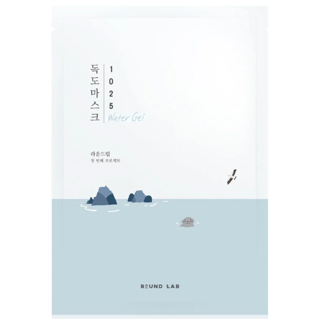 Round Lab - 1025 Dokdo Hydrating Water Gel Mask 30ml. (Pack of 3)