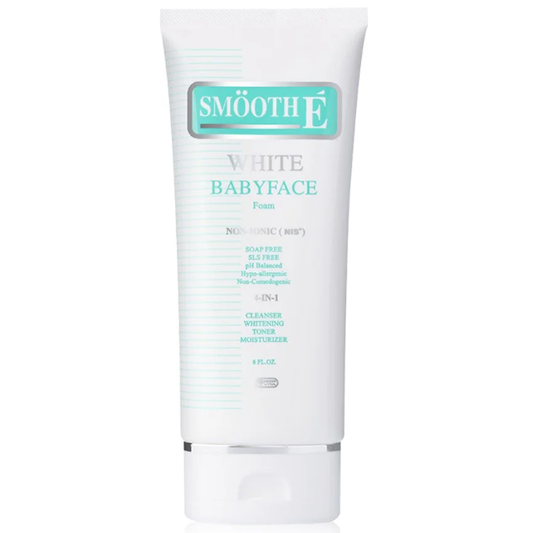 Smooth E - White Babyface Foam 180ml.