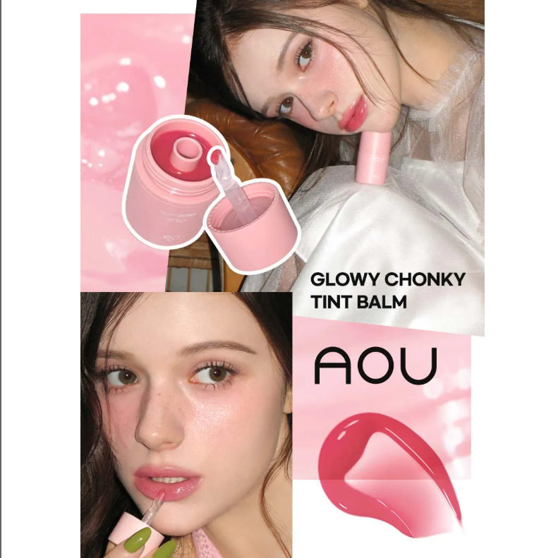 AOU - Glowy Chonky Tint Balm #01 Apple Balm