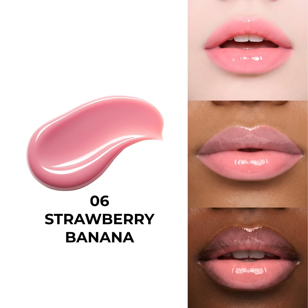 Alternative Stereo - Lip Potion Caramel Glaze #06 Strawberry Banana 8ml.