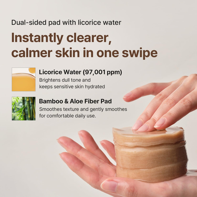 Acwell - Licorice pH Balancing Toner Pad (70 Pads)