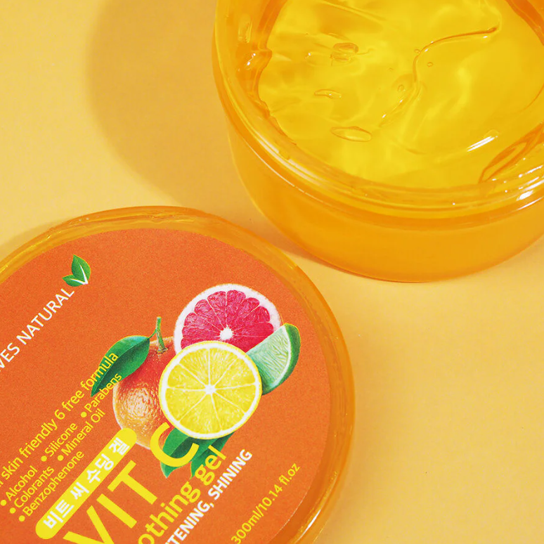 Leaves Natural - Chemicals Free Vit C Soothing Gel 300ml.