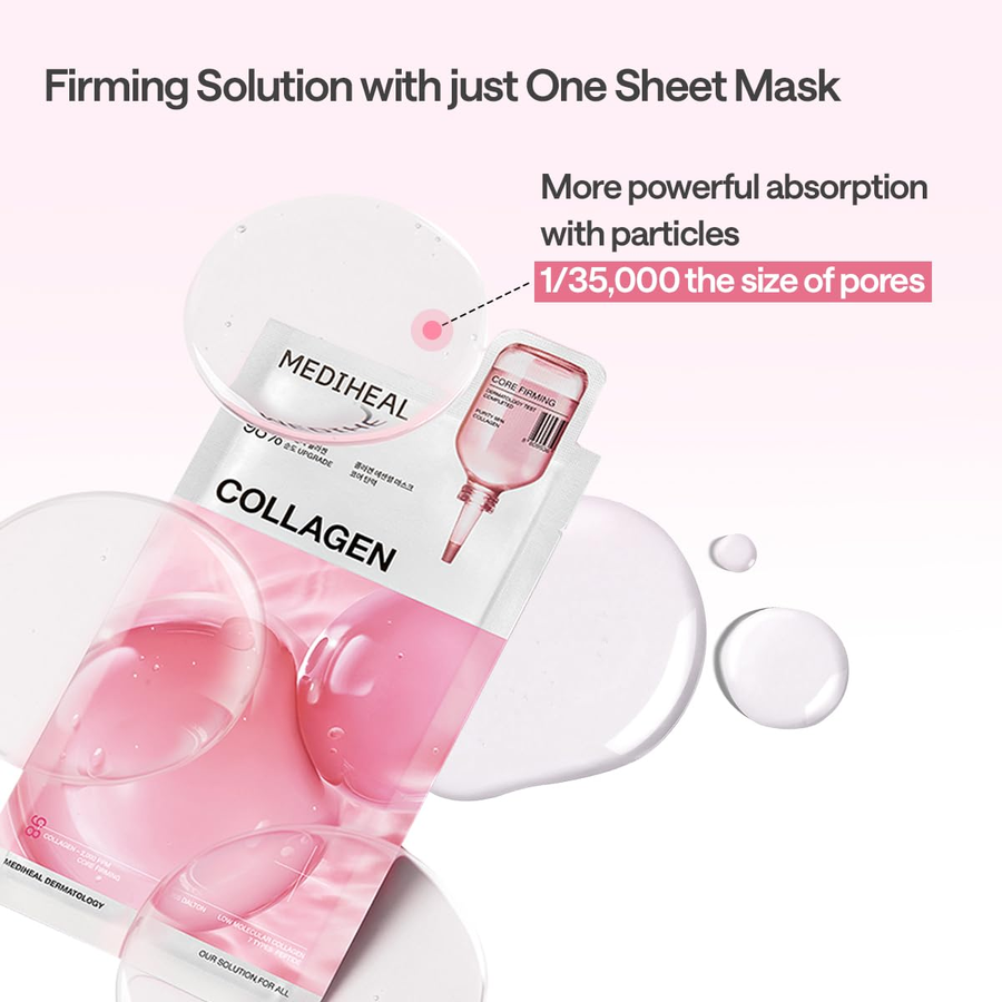 Mediheal - Collagen Essential Mask Core Firming 24ml. (Pack of 3)