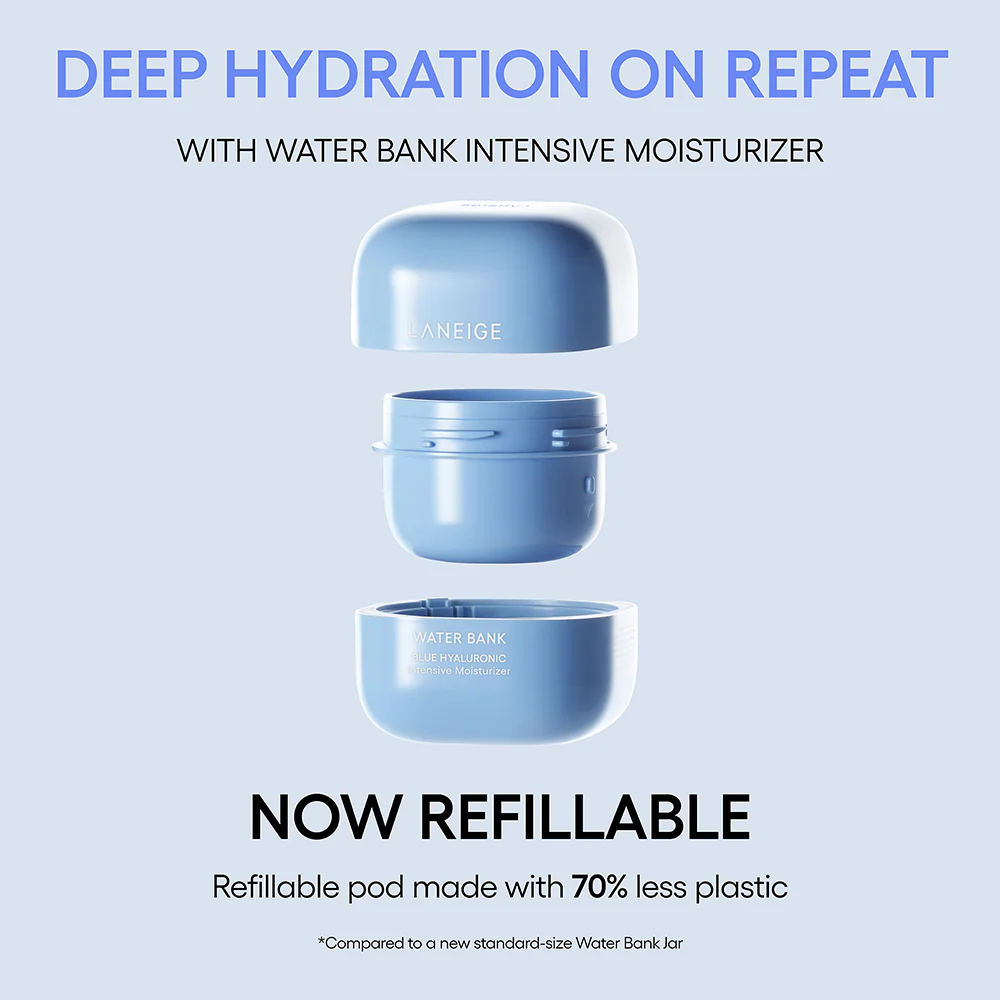Laneige - Water Bank Blue Hyaluronic Intensive Cream Refill 50ml.
