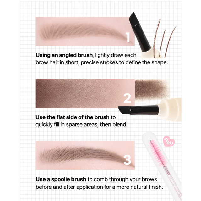 AOU - Pinpoint Eyebrow Balm #Milk Chocolate