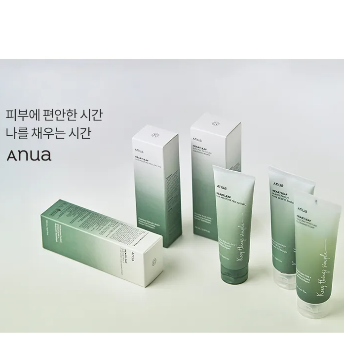 Anua - Heartleaf Succinic Moisture Cleansing Foam 25ml.