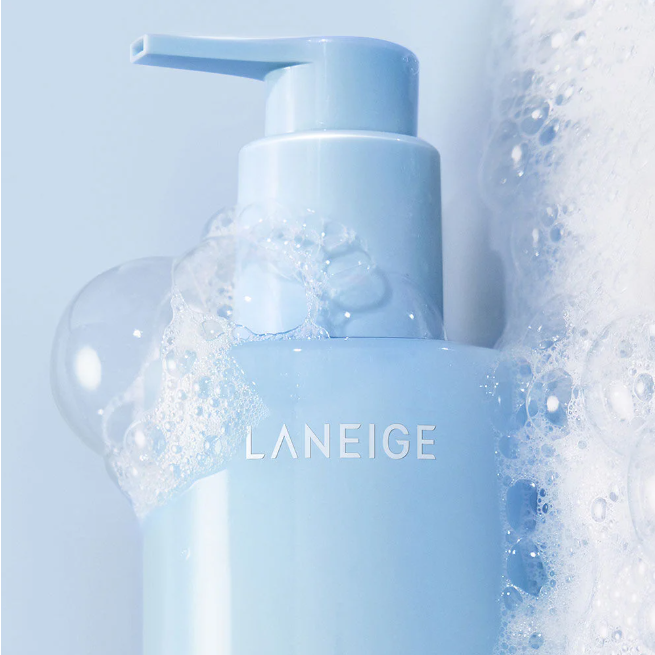 Laneige - Water Bank Gentle Gel Cleanser, Skin Friendly pH 5.0, Barrier Protection, Makeup Removing 250ml.