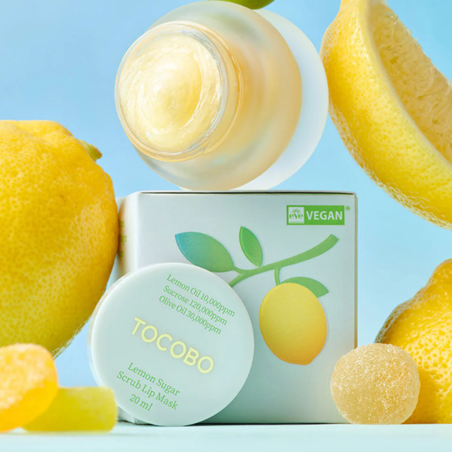 TOCOBO - Lemon Sugar Scrub Lip Mask 20ml.
