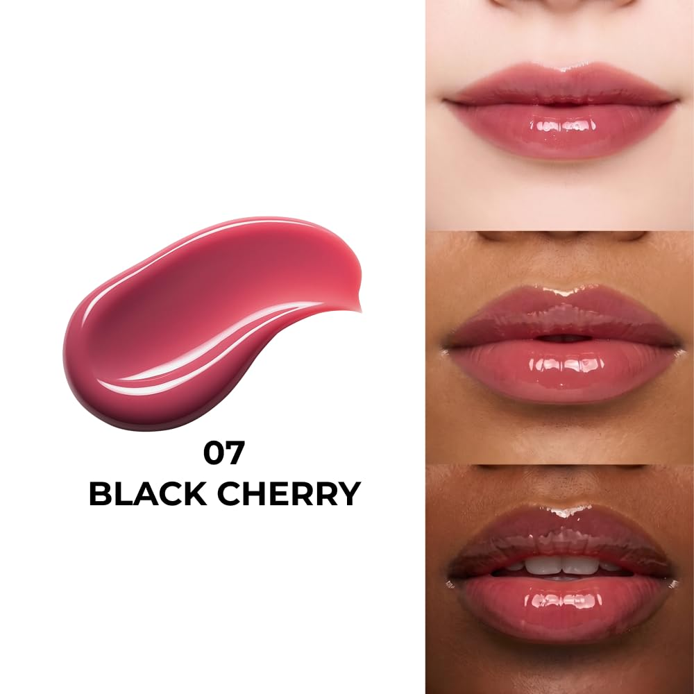 Alternative Stereo - Lip Potion Caramel Glaze #07 Black Cherry 8ml.