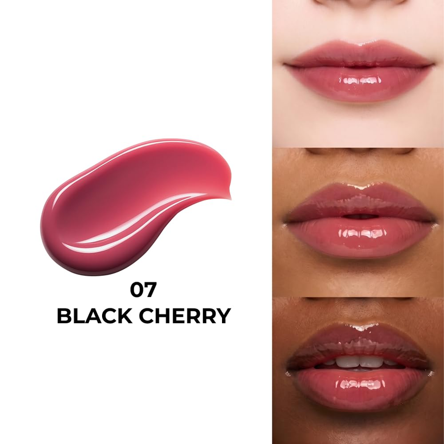 Alternative Stereo - Lip Potion Caramel Glaze #07 Black Cherry 8ml.