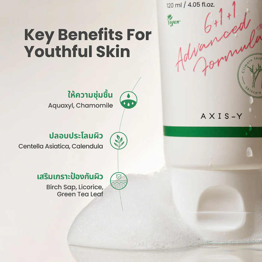 AXIS-Y - Sunday Morning Refreshing Cleansing Foam 120ml.