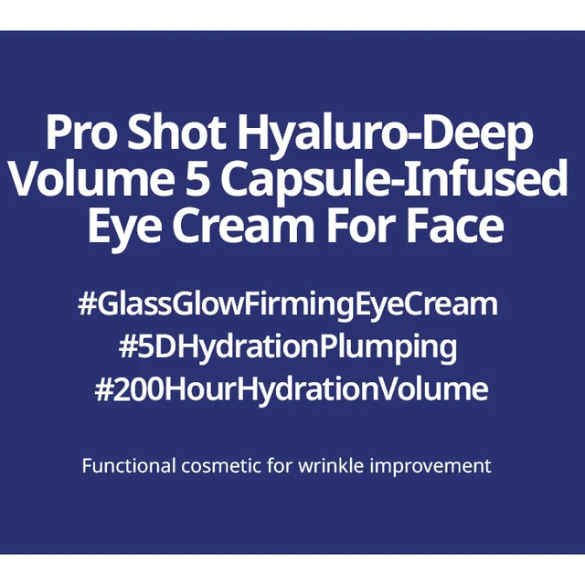 AHC - Pro Shot Hyaluro-Deep Volume 5 Capsule-Infused Eye Cream For Face 30ml.