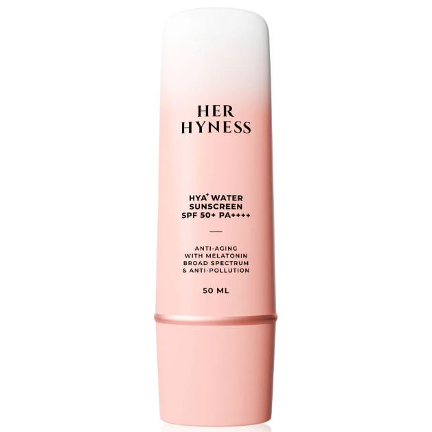 Her Hyness - HYA+ Water Sunscreen Anti-Aging with Melatonin & Alti-Pollution SPF50+ PA++++ 50ml.