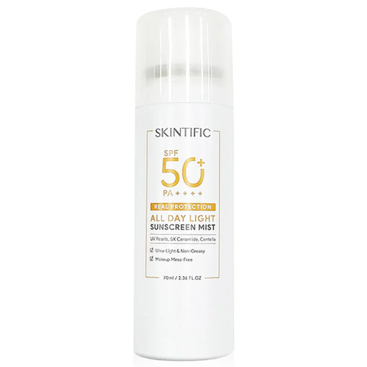 Skintific - Real Protection All Day Light Sunscreen Mist SPF50+ PA++++ 70ml.