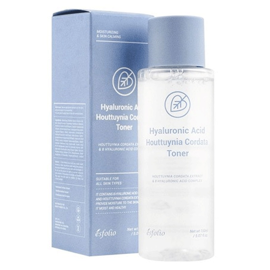 Esfolio - Hyaluronic Acid Houttuynia Cordata Toner 150ml.