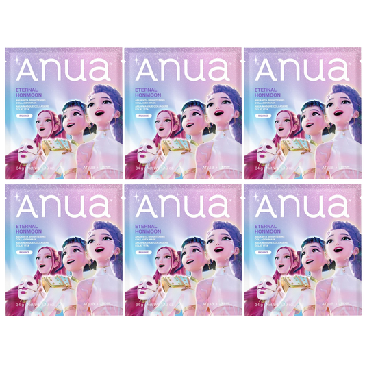Anua - Kpop Demon Hunters Vita Brightening Collagen Mask 34g. (Pack of 6)