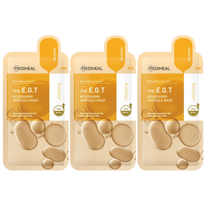 Mediheal - The E.G.T Nourishing Ampoule Mask 27ml. (Pack of 3)